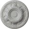 Ekena Millwork Granada Ceiling Medallion (Fits Canopies up to 7 1/8"), Hand-Painted Frost, 23 1/2"OD x 2 3/4"P CM24GAFRF - alternate 1